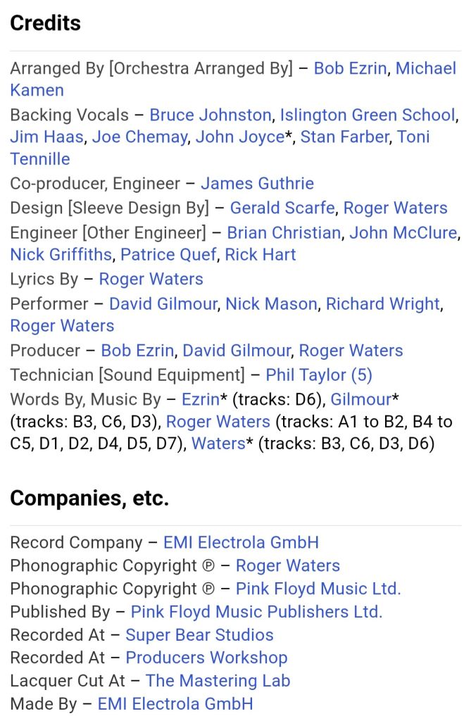 Pink Floyd - The Wall - 1979.  (2LP). 12. Vinyl. Пластинки. Germany. - фото фото фото 13