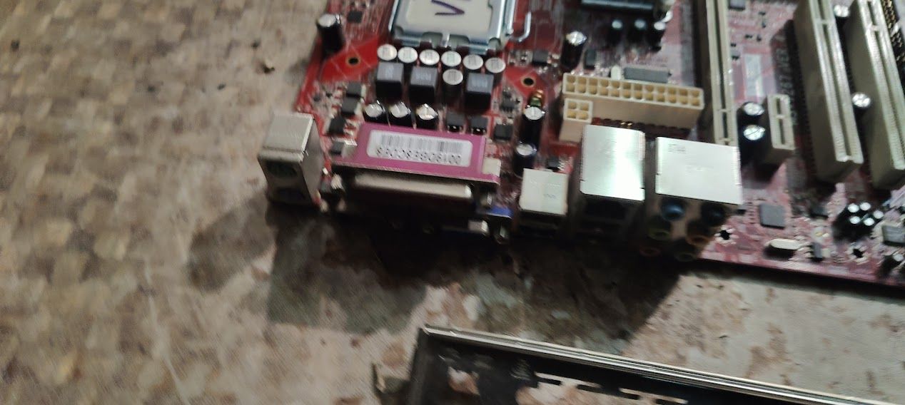 Мат. плата MSI 945GCM5 V2 LGA775 i945GC PCI-E+SVGA+GbLAN SATA MicroATX 2DDR2 № K231312201 - фото фото фото 2