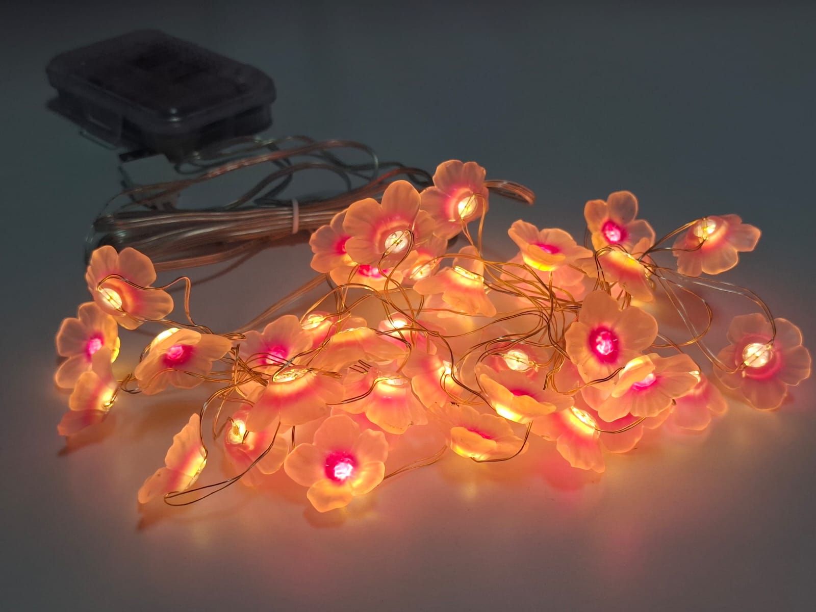 Набір LED-гірлянд Квіти та Роса + 12 декоративних зірок - фото фото фото 3
