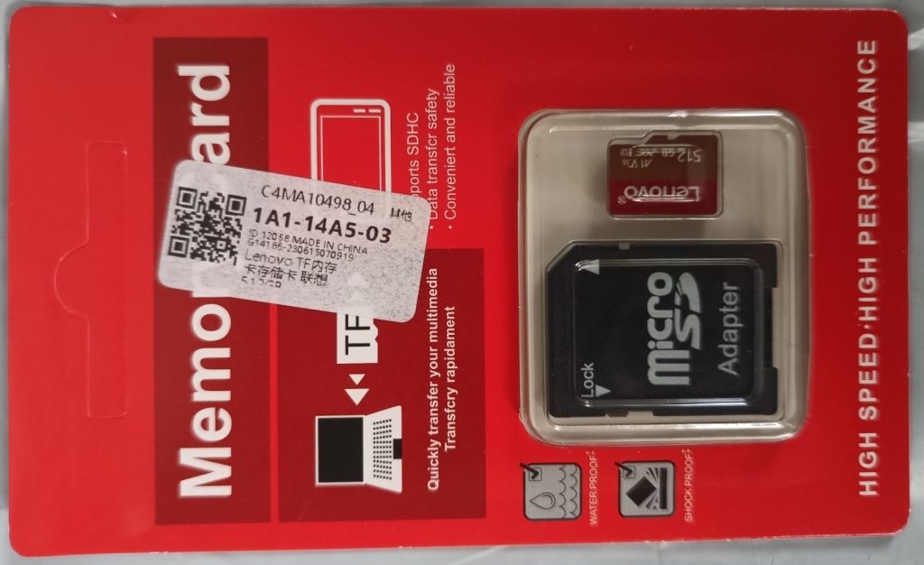 Lenovo Micro SD Card 512 GB Memory Card - фото фото фото 3