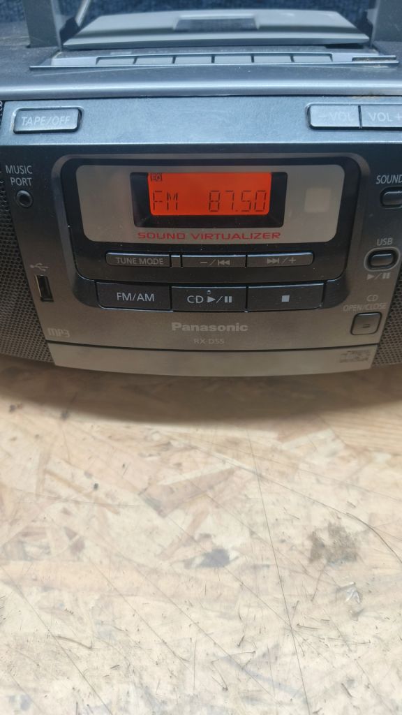 Лот Магнітола Panasonic RX-D55 - фото фото фото 1