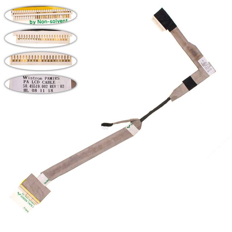 Шлейф матрицы для ноутбука HP (DV2000),CCFL (50.4F414.001) - фото фото фото 0