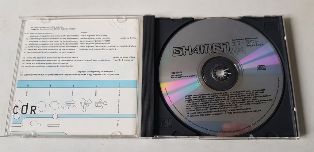 The Shamen Different Drum CD фірмовий - фото фото фото 2