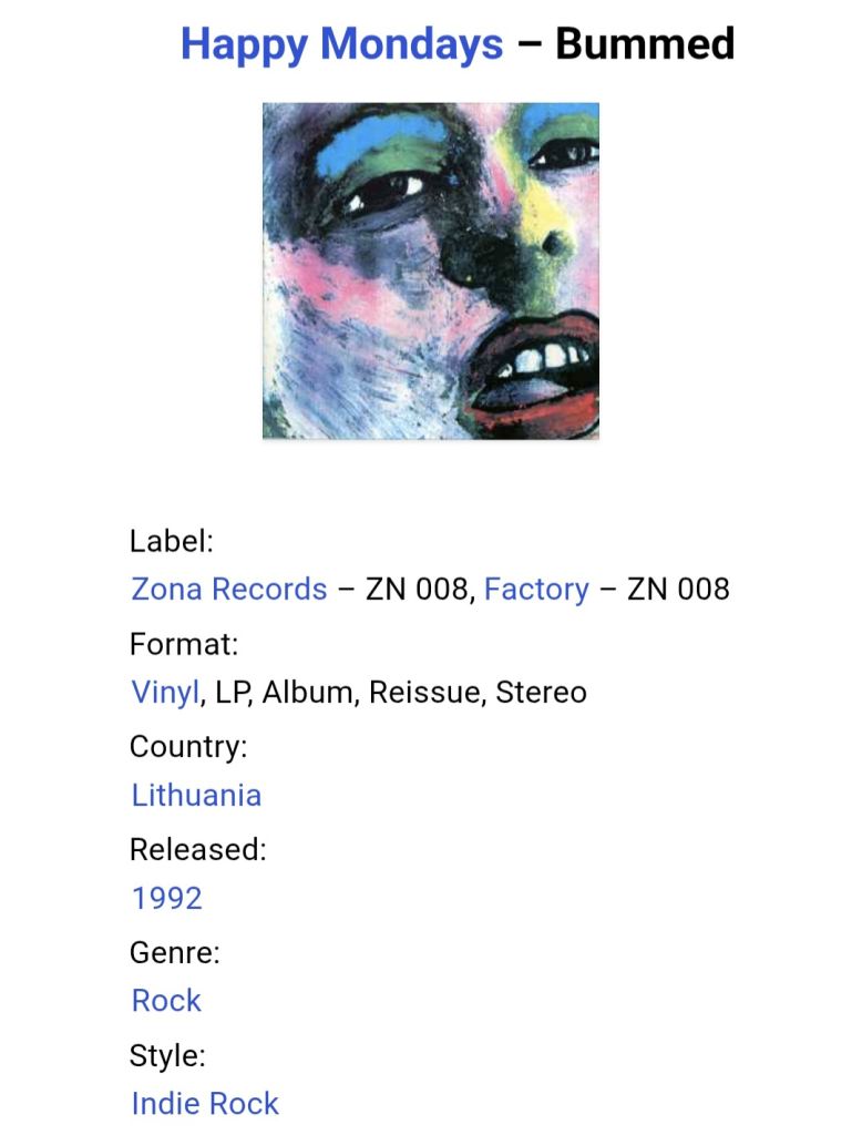 Happy Mondays - Bummed - 1988.  (LP). 12. Vinyl. Пластинка. Lithuania. - фото фото фото 4