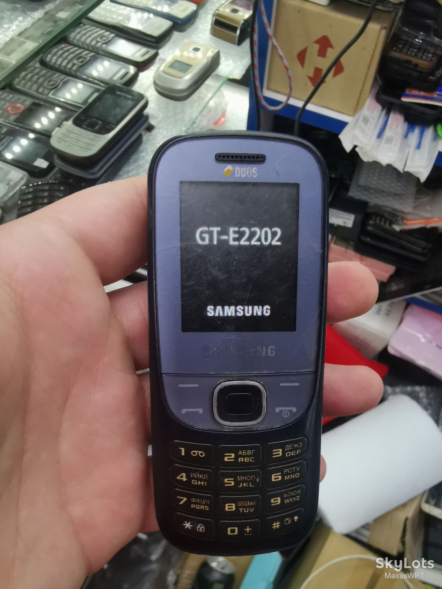 #shop Sklad Samsung E2202 2202 blue - фото фото фото 0