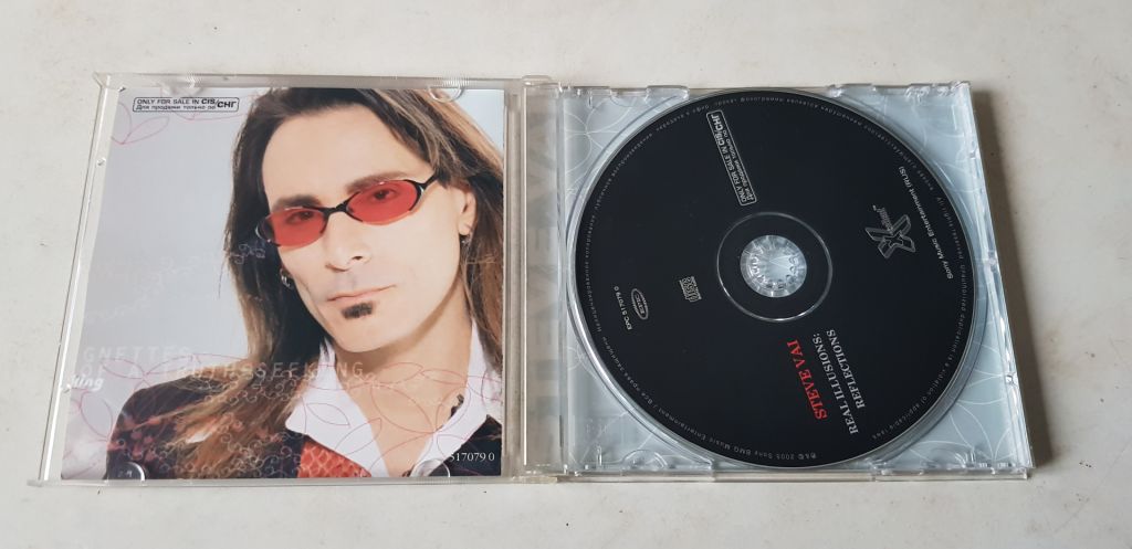 Steve Vai Real Illusions: Reflections CD ліцензія - фото фото фото 2