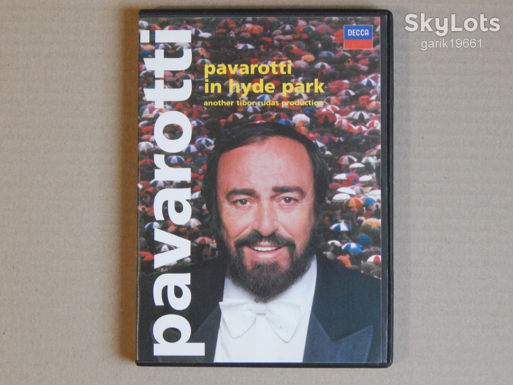 Pavarotti ‎– Pavarotti In Hyde Park (DVD, Unofficial Release) - фото фото фото 2