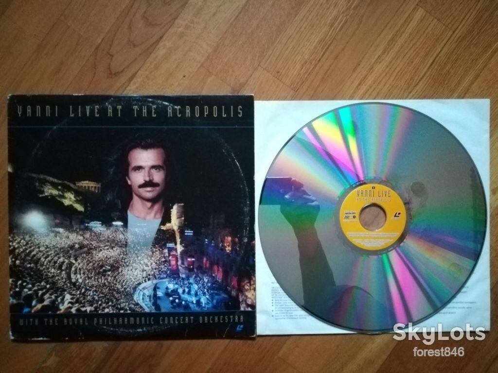 Лазерний відеодиск Yanni Live at the Acropolis-Ex.+, США - фото фото фото 0