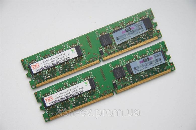 Оперативна пам&amp;#039;ять, Hynix, DDR2, 1Gb, HYMP512U64CP8-Y5 - фото фото фото 0