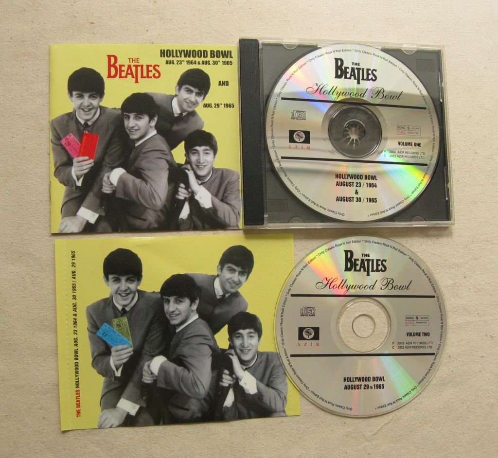 CD Beatles The Beatles Hollywood Bowl. 2 CD. 1965/2001. - фото фото фото 1
