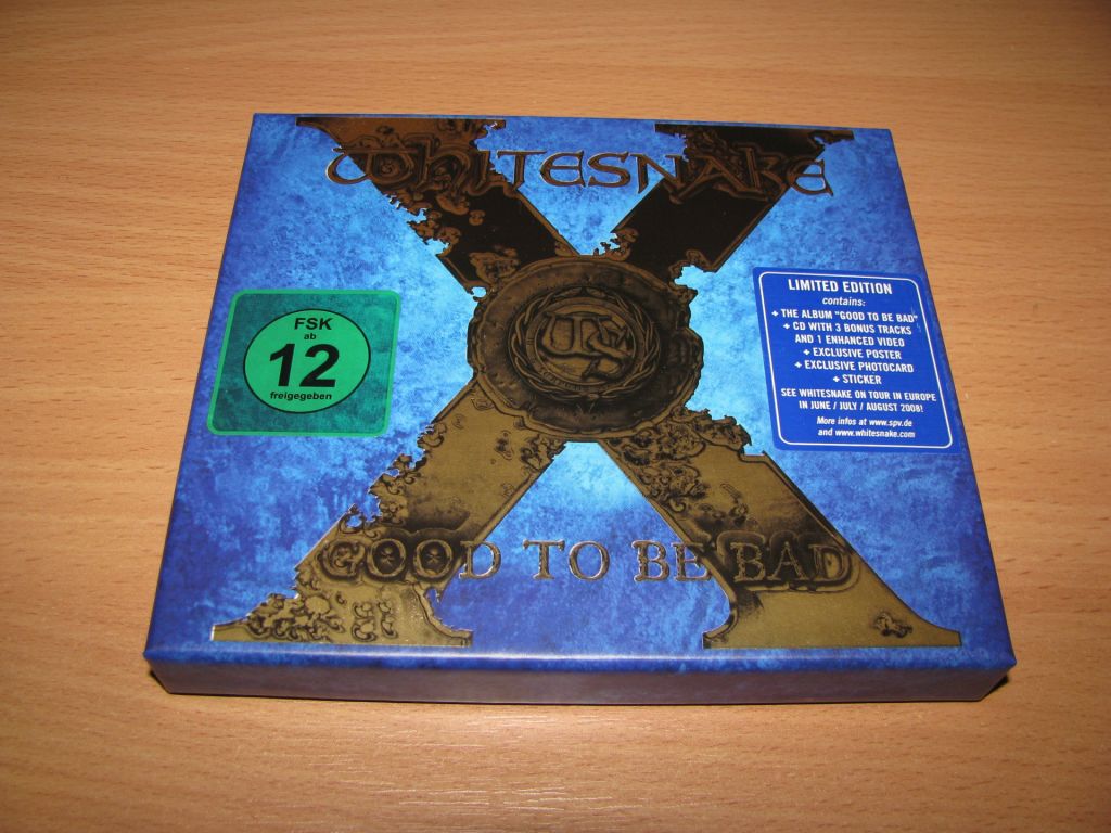 WHITESNAKE - Good To Be Bad  (2008 Steamhammer BOX) - фото фото фото 0