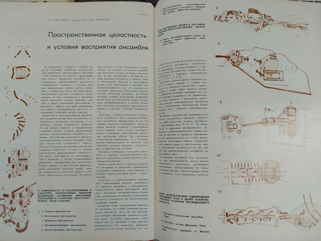 АРХИТЕКТУРА СССР ежемесячный теоретический, научно-практический журнал. 1977-1981гг. - фото фото фото 6