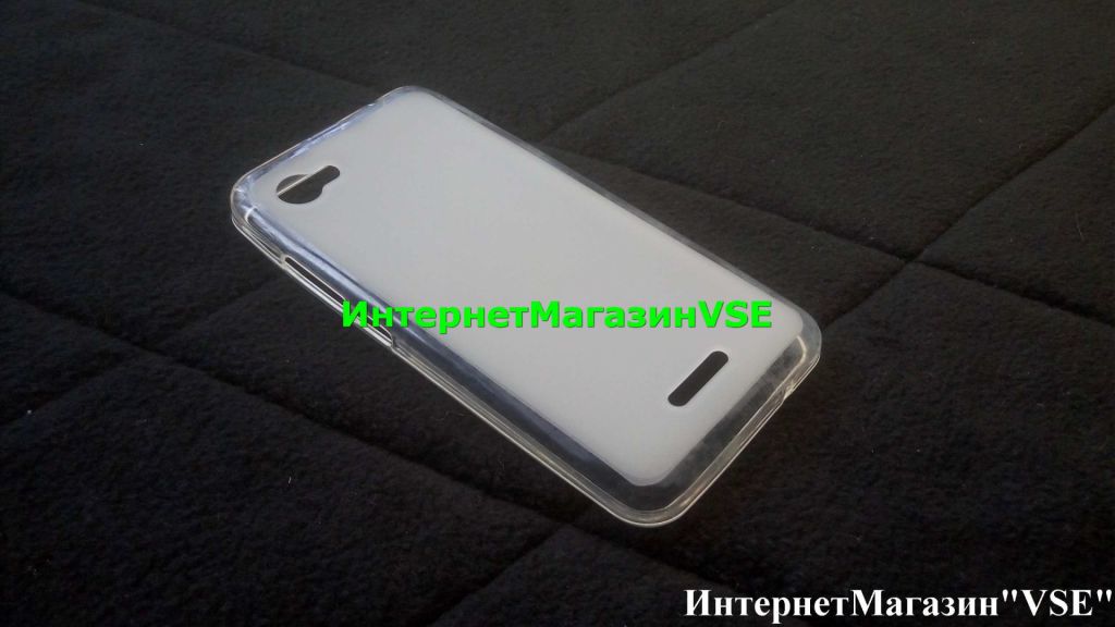 Силиконовый Чехол для ZTE Blade A601 Transparent Прозрачно - Матовый - фото фото фото 4