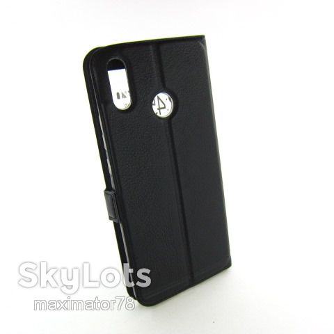 ЧЕХОЛ КНИЖКА ПОДСТАВКА SMART Huawei P Smart Plus (INE-LX1) черный - фото фото фото 1