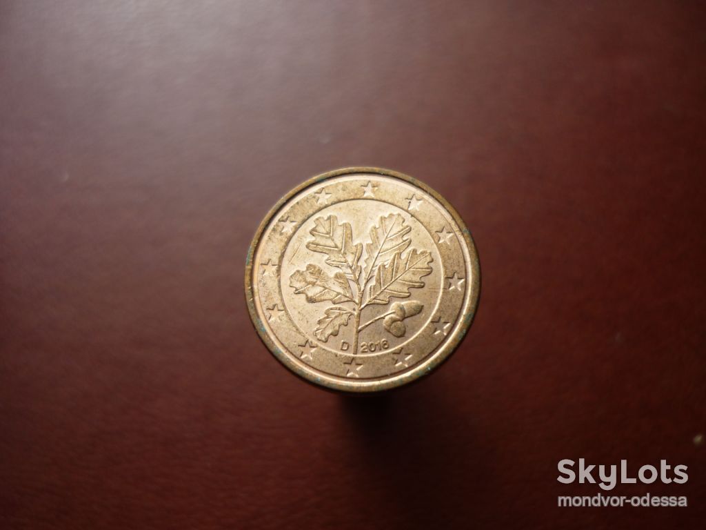 ФРГ 1 евроцент 2016 D Германия - фото фото фото 0