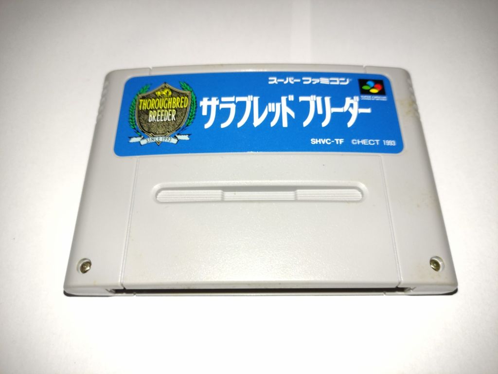 Thoroughbred Breeder SHVC-TF SFC Nintendo Super Famicom без інструкції - фото фото фото 2
