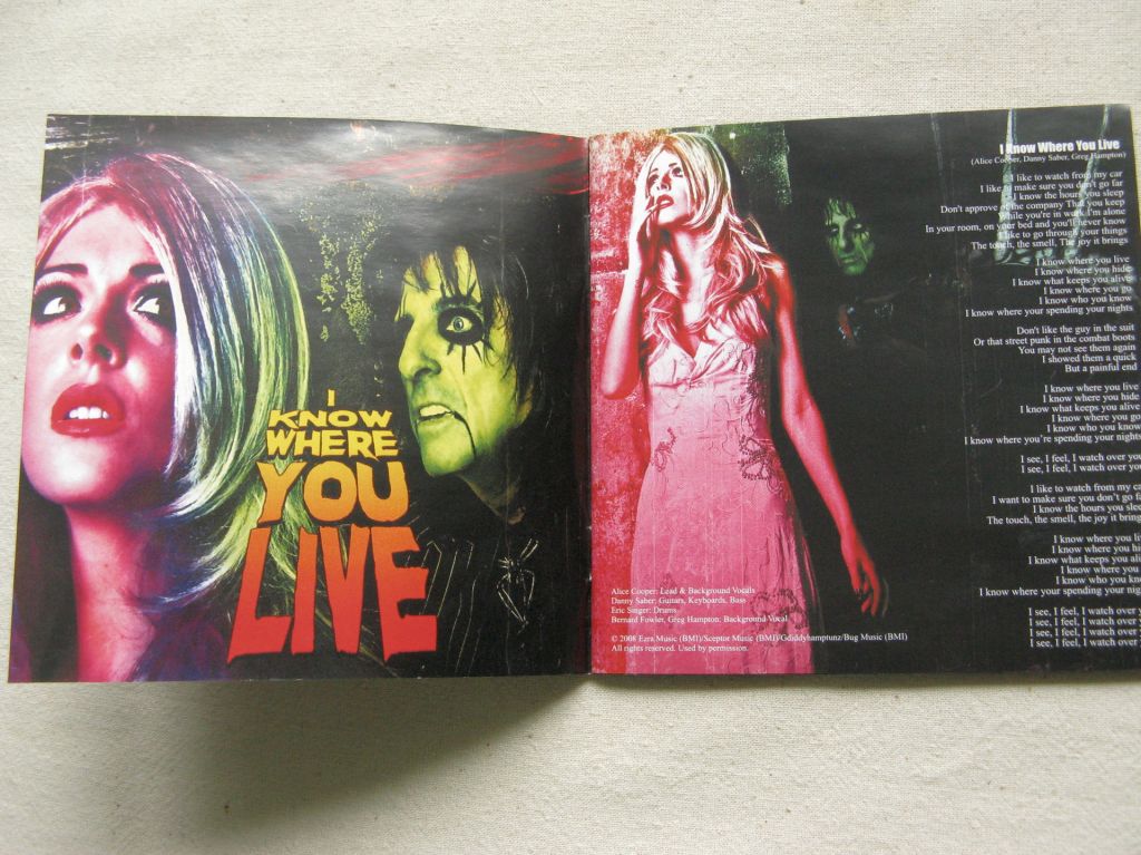 CD Alice Cooper. Along Came A Spider. 2008. - фото фото фото 3