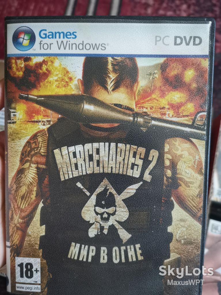 DVD гра для ПК Mercenaries 2 World in Flames - фото фото фото 0