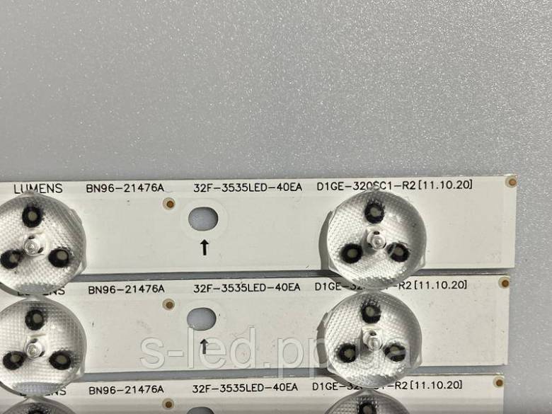 LED підсвітка SLED 2011SVS32 3228 FHD10 REV1.0 32F-3535LED-40EA D1GE-320SC1-R2 D1GE-320SC1-R3 LTJ320 - фото фото фото 2