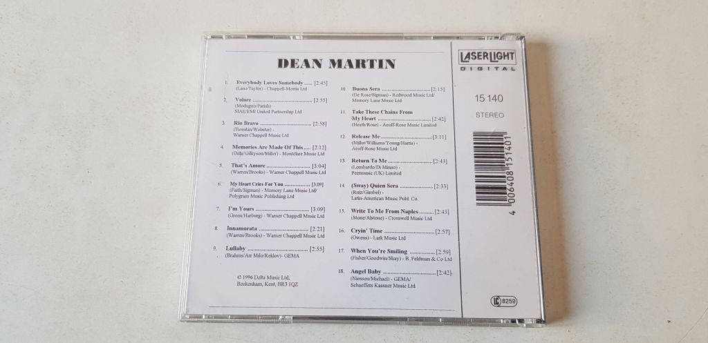 Dean Martin CD фірмовий - фото фото фото 1