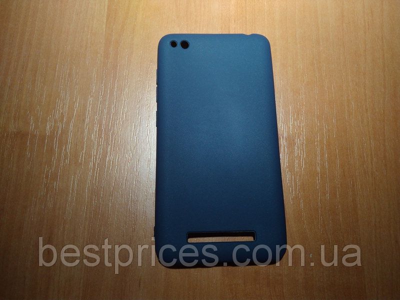 Чехол силиконовый для Xiaomi Redmi 4A синий - фото фото фото 2