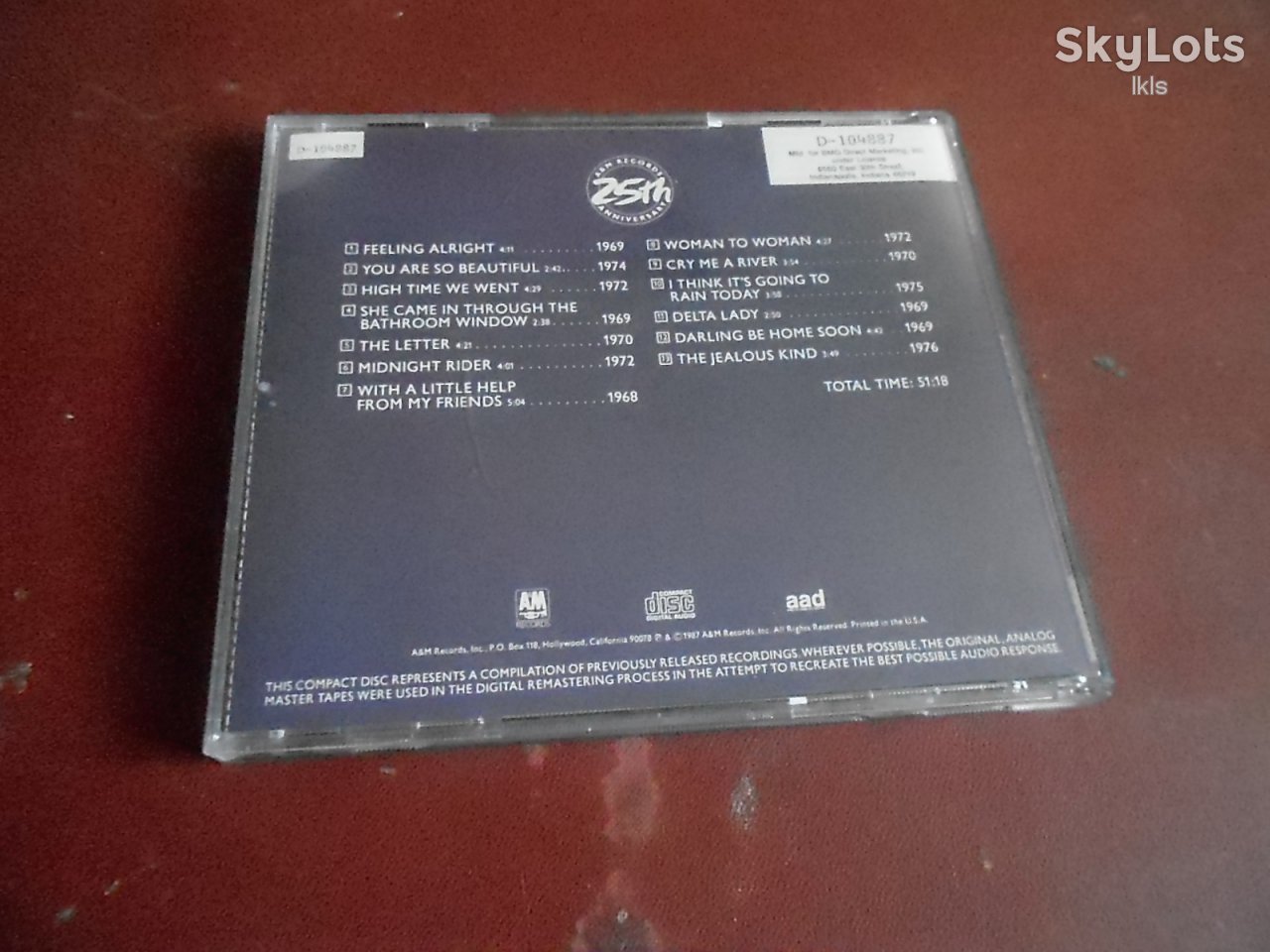 Joe Cocker Classics CD фирменный б/у - фото фото фото 1