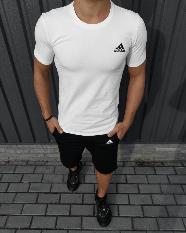 Футболка Adidas белая - фото фото фото 1