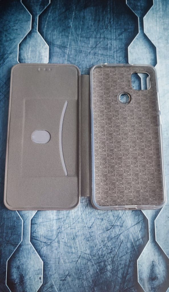 Чехол-книжка xiaomi redmi 9 grey - фото фото фото 2