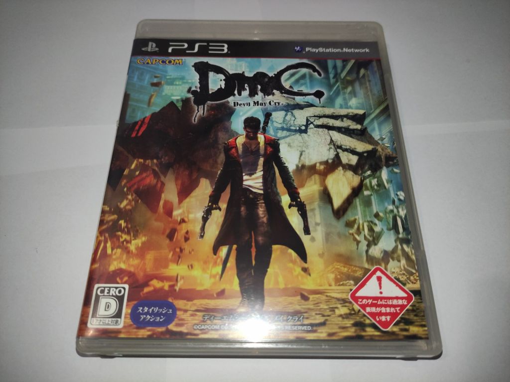 DMC Devil May Cry PS3 Японія б/в Англійська мова PlayStation 3 - фото фото фото 0