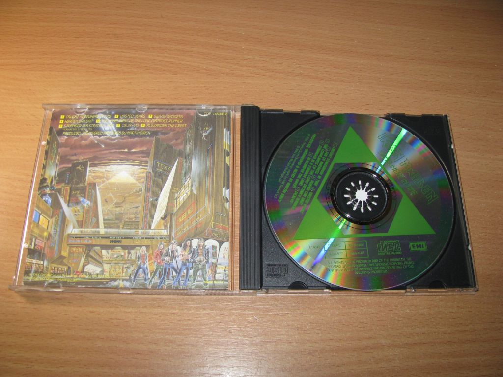 IRON MAIDEN - Somewhere In Time     (1986 EMI 1st press, NIMBUS UK) - фото фото фото 1