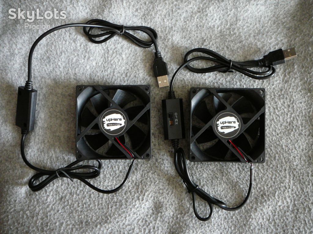 Вентиляторы USB upHere U804  (2 штуки) - фото фото фото 1