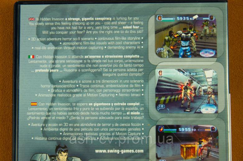 Диск Playstation 2 - Hidden Invasion - фото фото фото 4