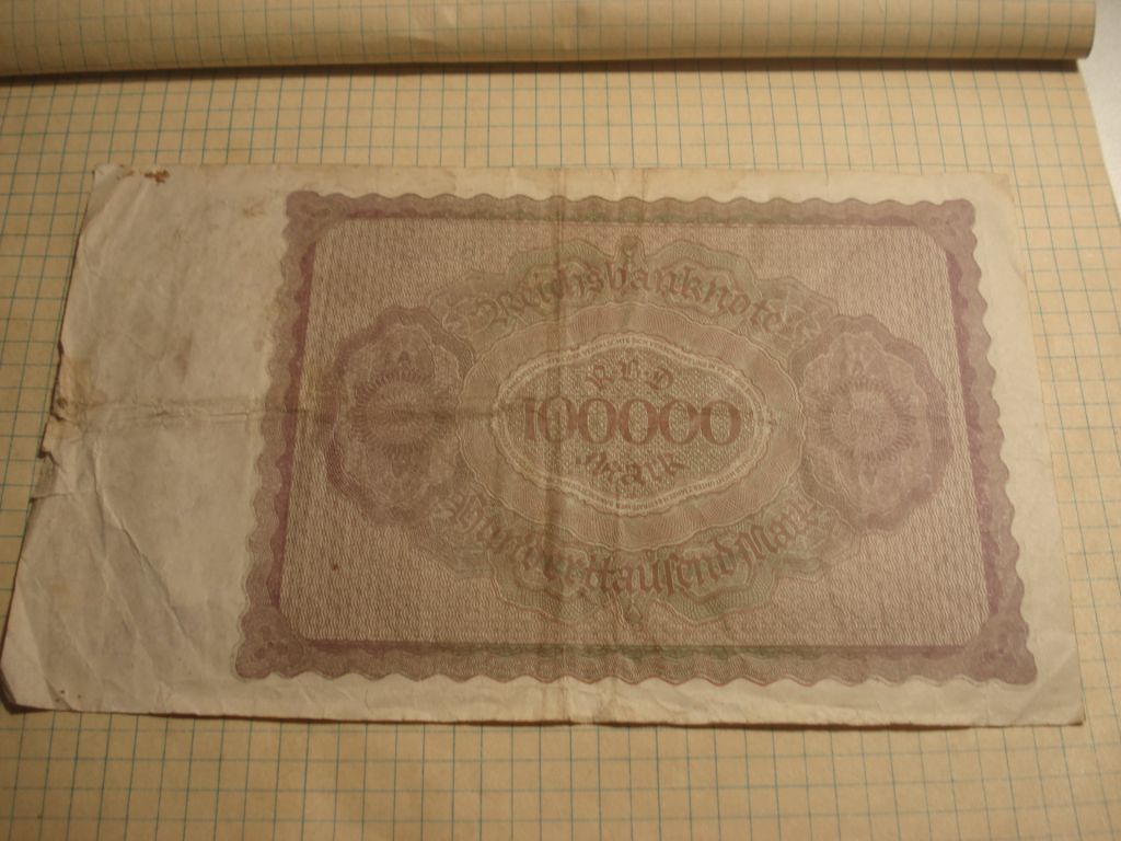 100тис. марк 1923 Німеччина - фото фото фото 1