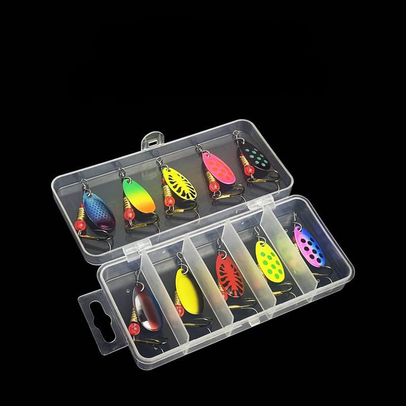 Набір обертових блешень FishCraft SonicBrass 3.3g 10Pcs - фото фото фото 0