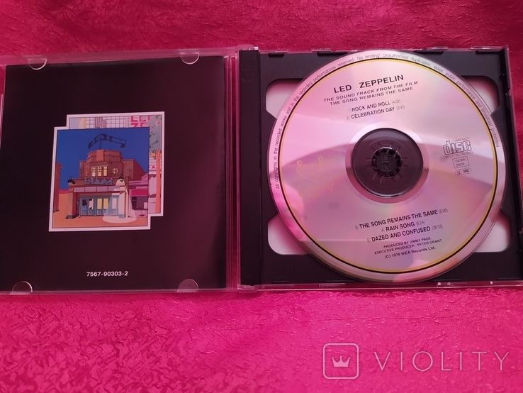 "Led Zeppelin" Live 2CD. - фото фото фото 2