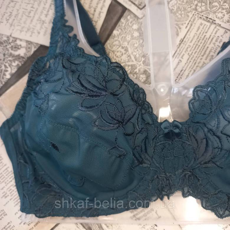 Бюстгальтер 75В Hunkemoller  мягкий Вышивка 34C - фото фото фото 3