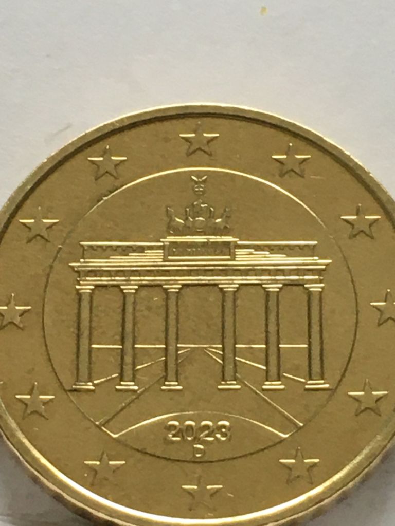 Німеччина 50 євроцентів, 2023 рік. D. Мюнхен. - фото фото фото 2
