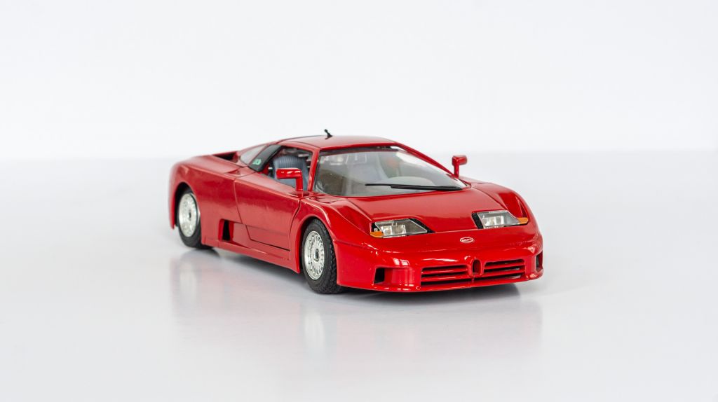 1:24 Bugatti 110 EB 1991 red, Bburago #0535 - фото фото фото 3