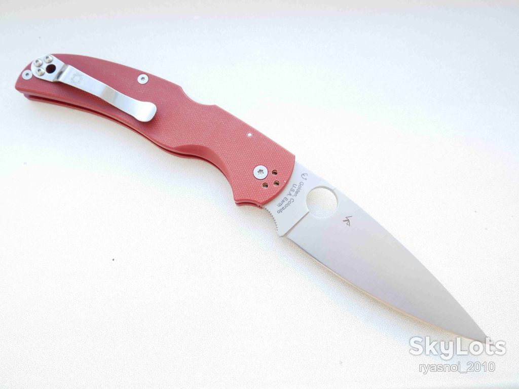 Spyder Native Chief C244, 8Cr14MoV, G10 Red, Replica, Tactical, EDC, Back Lock - фото фото фото 13