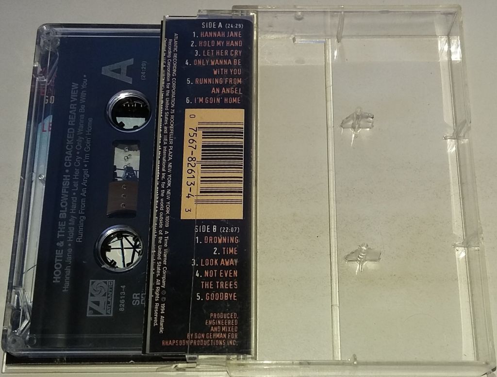 HOOTIE &amp; THE BLOWFISH Cracked Rear View. Cassette    (US) - фото фото фото 1