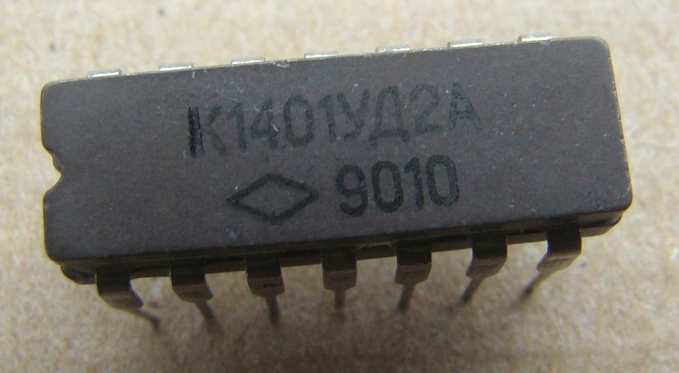 Мікросхема К1401УД2А - фото фото фото 0