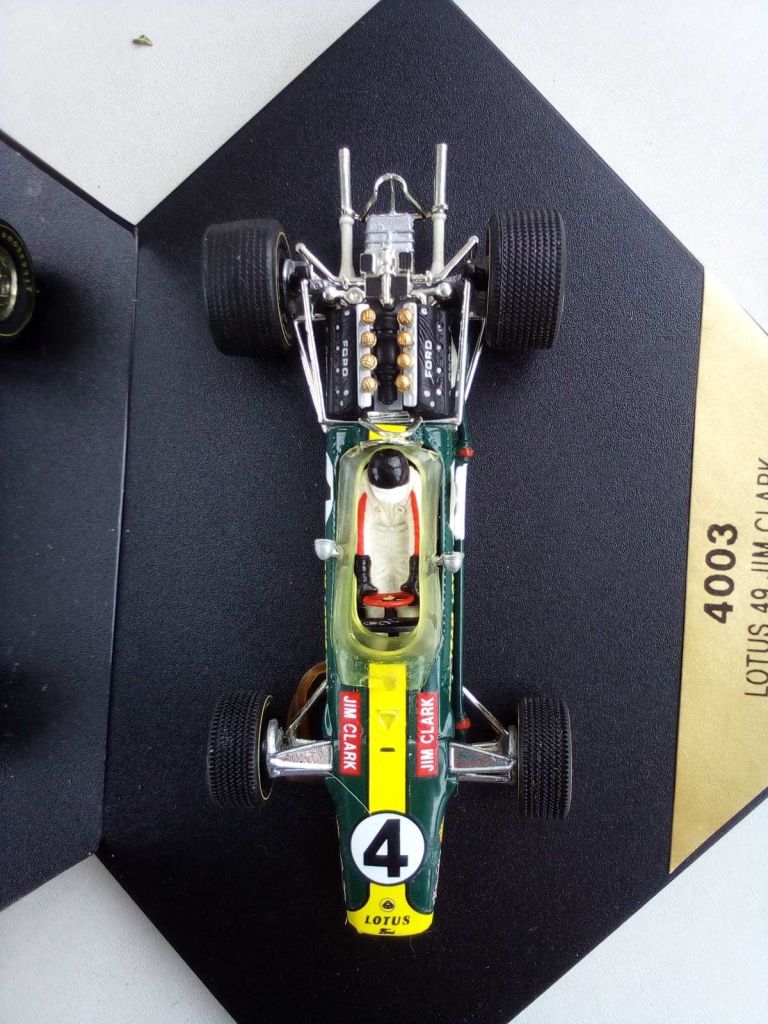 Quartzo F1 LOTUS 49 JIM CLARK SOUTH AFRICA GP 1968 WINNER 1/43 - фото фото фото 4