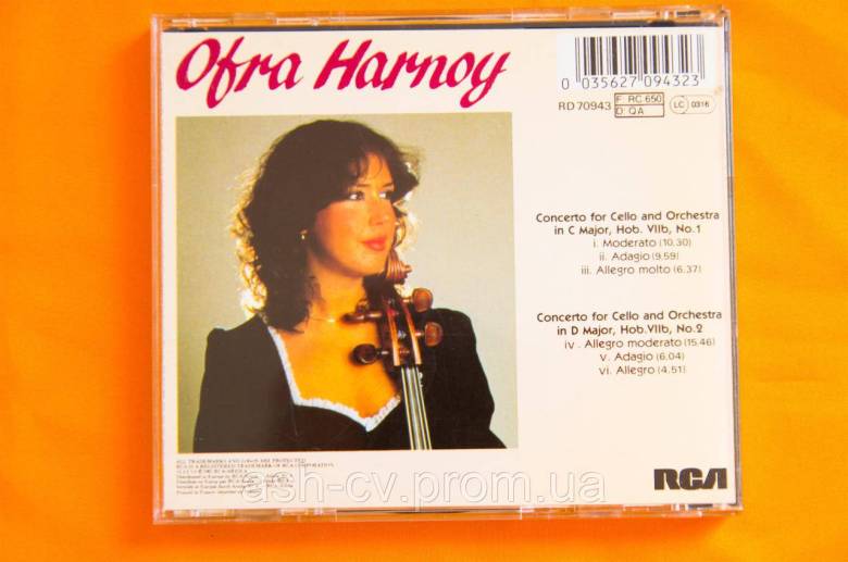 Музичний диск CD. OFRA HARNOY - фото фото фото 2