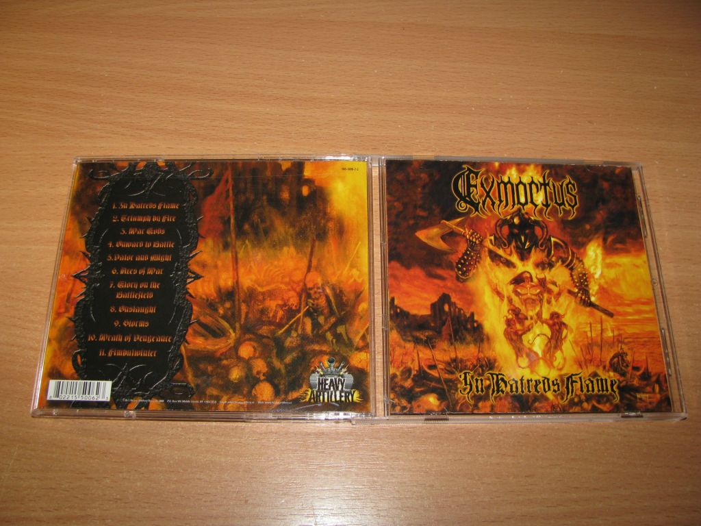 EXMORTUS - In Hatred's Flame  (2008 Heavy Artillery, 1st press,USA) - фото фото фото 0
