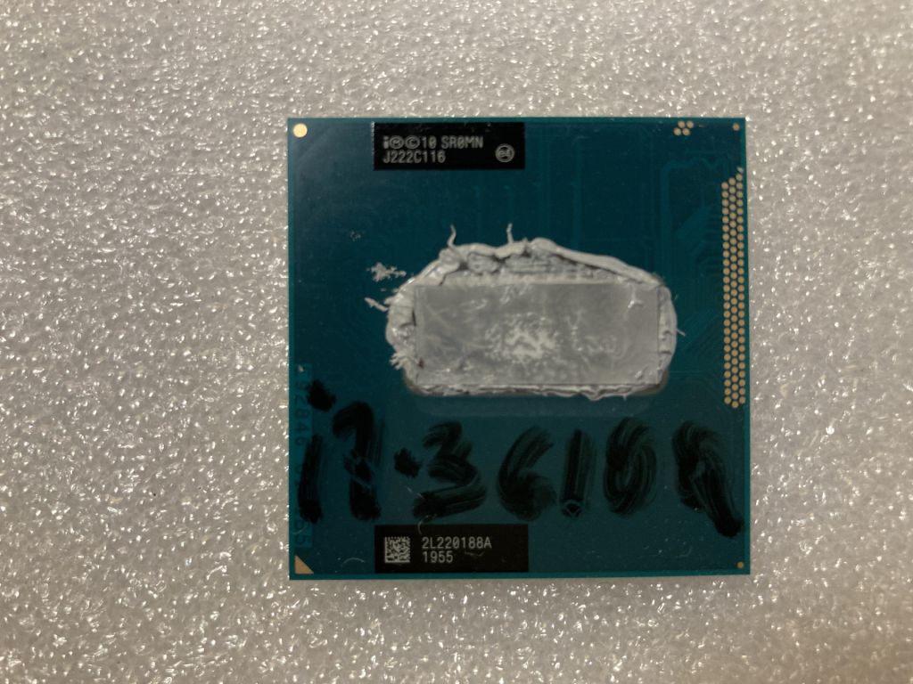 процесор Intel Core i7 3610QM SR0MN 2.3-3.3GHz/6M/45W Socket G2 - фото фото фото 0