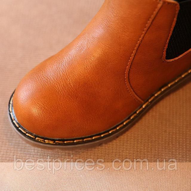 Детские стильные зимние ботинки 26 размер коричневые - фото фото фото 1