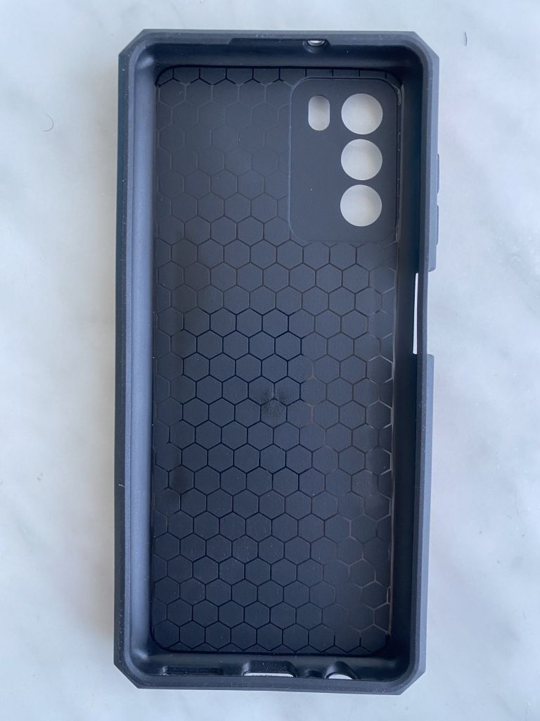 Чехол-бампер с кольцом-держателем для смартфона ZTE Blade V40 Vita - фото фото фото 4