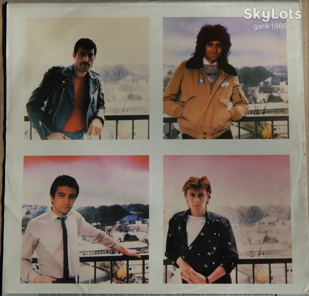 Queen – The Game   (Elektra – X5E-513, Canada) inner sleeve NM-/NM- - фото фото фото 2