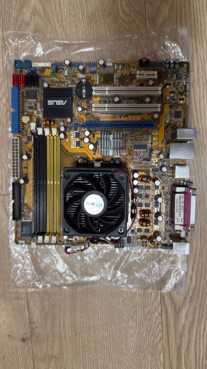 ASUS M2A-VM + Athlon 64 X2 4200+ + кулер, AM2 - фото фото фото 0