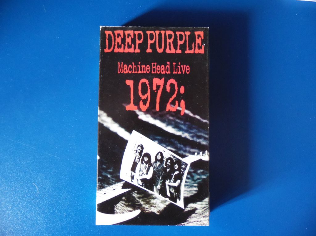 Видеокассета VHS Deep Purple "Machine Head Live" 1972 - фото фото фото 0
